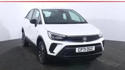 Used Vauxhall Crossland Edition 110 HP (80 kW) 2021 White SUV
