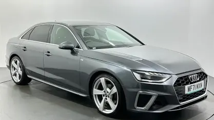 Used Audi A4 S-Line 163 HP (119 kW) 2021 Grey Sedan
