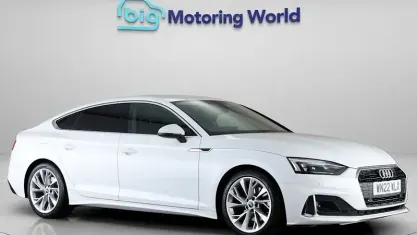 Used Audi A5 Sportback Sport 150 HP (110 kW) 2022 White Hatchback