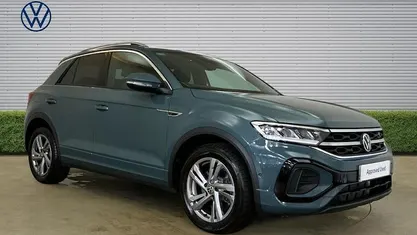 Used VW T-Roc R-line 150 HP (110 kW) 2024 Blue SUV