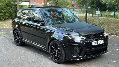 Used 2019 Land Rover Range Rover Sport SVR SUV | £41,785 (Fair price)