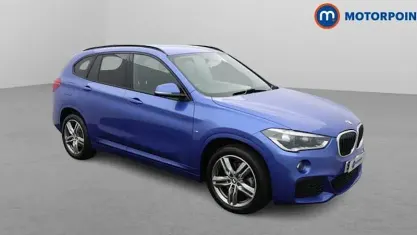 Begagnad BMW X1 M Sport 190 HK (139 kW) 2019 Blå SUV