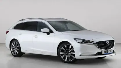 Used Mazda 6 Inclusive 184 HP (135 kW) 2018 White Estate
