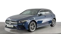 Blue Used 2021 Mercedes A250 AMG line Hatchback | £16,320 (Fair price)