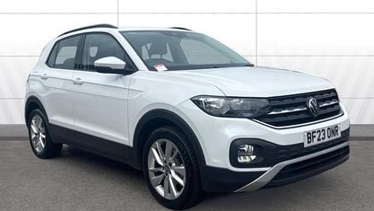 Używany VW T-Cross SE 95 KM (69 kW) 2023 Biały SUV