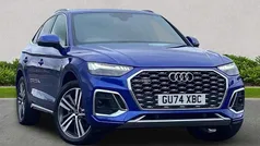Blue Used 2025 Audi Q5 Sportback S-Line SUV | £40,930 (Fair price)