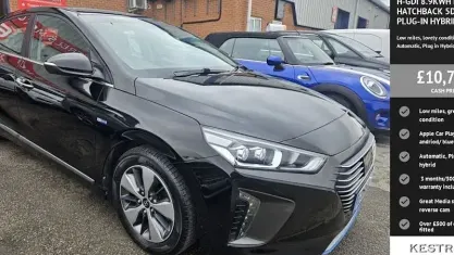 Begagnad Hyundai Ioniq Premium 141 HK (103 kW) 2018 Svart Halvkombi