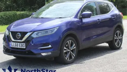 Used Nissan Qashqai N-Connecta 160 HP (117 kW) 2018 Blue SUV