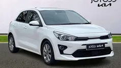 White Used 2022 Kia Rio 3 Hatchback | £13,170 (Fair price)