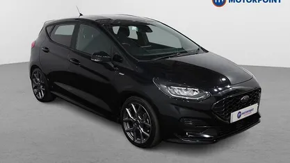 Used Ford Fiesta ST-Line 125 HP (91 kW) 2021 Black Hatchback