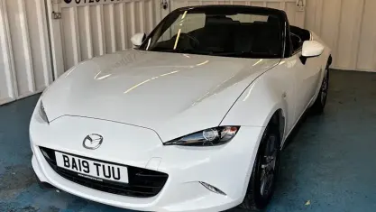 Usado Mazda MX5 132 CV (97 kW) 2019 Blanco Descapotable