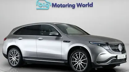 Used Mercedes EQC400 AMG line 300 kW (408 HP) 2022 Silver SUV