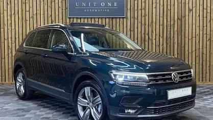 Used VW Tiguan SEL 180 HP (132 kW) 2017 Green SUV