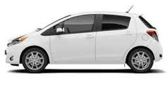 White Used 2012 Toyota Yaris Hatchback | £7,057 (Fair price)