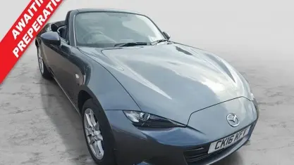 Used Mazda MX5 131 HP (96 kW) 2016 Grey Cabriolet