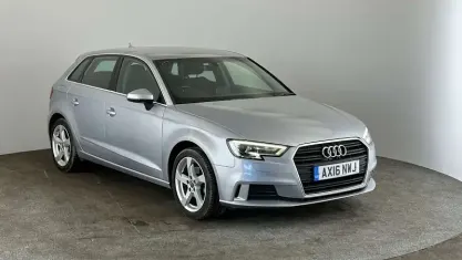Used Audi A3 Sportback Sport 150 HP (110 kW) 2016 Silver Hatchback
