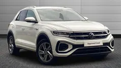 White Used 2023 VW T-Roc R-line SUV | £25,999 (Fair price)