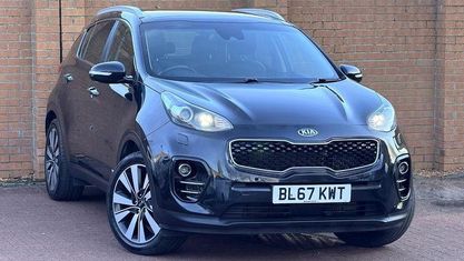 Używany Kia Sportage 185 KM (136 kW) 2017 Czarny SUV