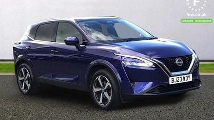 Używany Nissan Qashqai N-Connecta 158 KM (116 kW) 2023 Niebieski SUV