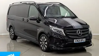 Used Mercedes Vito 190 HP (139 kW) 2021 Black Van