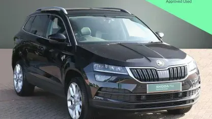 Used Skoda Karoq SE L 150 HP (110 kW) 2020 Black magic pearl effect SUV