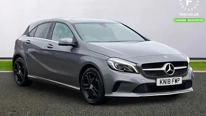 Used Mercedes A180 Sport Edition 122 HP (89 kW) 2018 Grey Hatchback