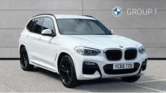 White Used 2019 BMW X3 M Sport SUV | £27,750 (Fair price)