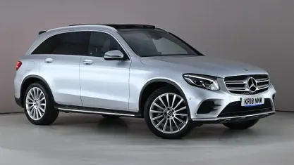 Used Mercedes GLC250 AMG line 204 HP (150 kW) 2018 Silver Estate