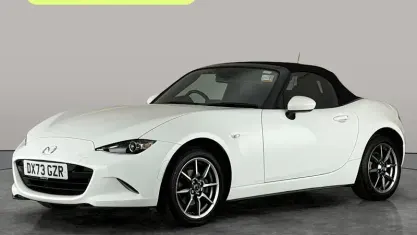 Used Mazda MX5 Exclusive-Line 132 HP (97 kW) 2023 White Cabriolet