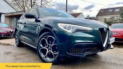 Used Alfa Romeo Stelvio Edizione Speciale 209 HP (153 kW) 2020 Green SUV