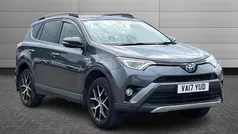 Grey Used 2017 Toyota RAV4 Hybrid SUV | £16,695 (Fair price)