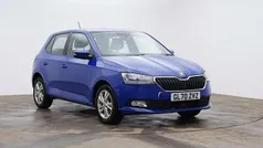 Energy blue Used 2021 Skoda Fabia SE Hatchback | £8,495 (Good price)