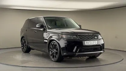 Santorini black Used 2021 Land Rover Range Rover Sport HSE SUV | £42,500 (Fair price)