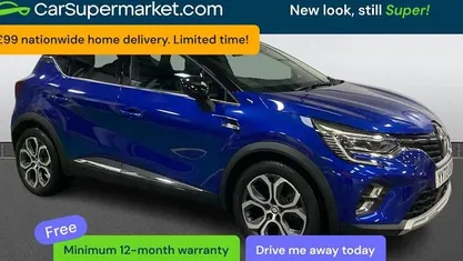 Used Renault Captur Techno 143 HP (105 kW) 2023 Blue/black SUV