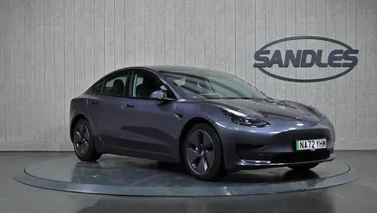 Grey Used 2022 Tesla Model 3 RWD Sedan | £20,299 (Fair price)