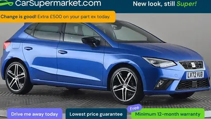 Used Seat Ibiza FR 110 HP (80 kW) 2022 Blue Hatchback