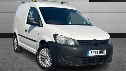 Used VW Caddy 102 HP (75 kW) 2013 White MPV