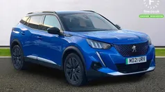 Blue Used 2021 Peugeot e-2008 Premium SUV | £12,399 (Fair price)
