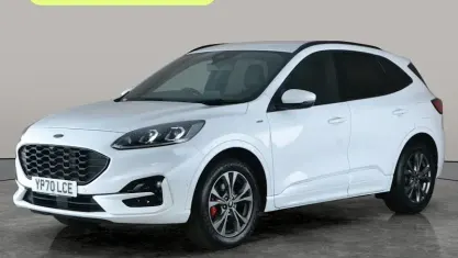 Gebraucht Ford Kuga ST-Line 120 PS (88 kW) 2020 Weiß SUV