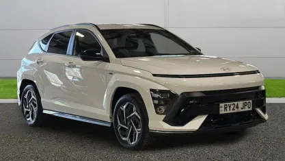 Used Hyundai Kona N Line 141 HP (103 kW) 2024 White SUV