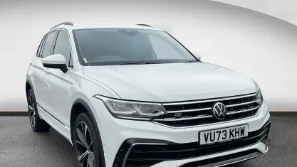 Used VW Tiguan R-line 245 HP (180 kW) 2023 White SUV