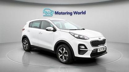 Used Kia Sportage 177 HP (130 kW) 2021 White SUV