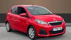 Red Used 2016 Peugeot 108 Active Hatchback | £8,186 (Fair price)