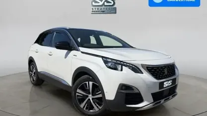 Used Peugeot 3008 GT-line 131 HP (96 kW) 2019 White SUV