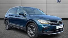 Blue Used 2022 VW Tiguan Elegance SUV | £27,999 (Fair price)