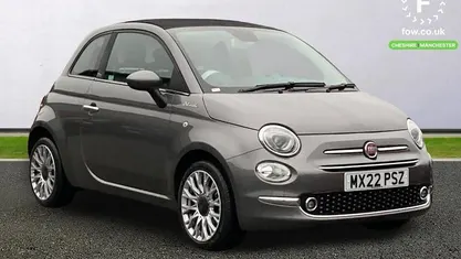 Grey Used 2022 Fiat 500C Dolcevita Cabriolet | £11,099 (Fair price)
