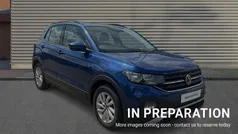 Reef blue metallic Used 2023 VW T-Cross Edition SUV | £16,750 (Fair price)