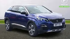 Blue Used 2017 Peugeot 3008 GT-line Estate | £13,599 (Fair price)