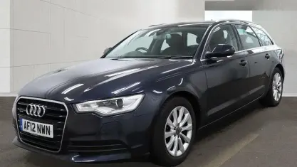 Used Audi A6 Comfort 245 HP (180 kW) 2012 Blue Estate