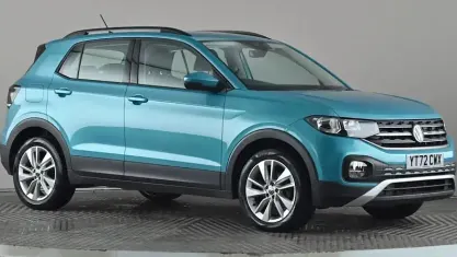 Usado VW T-Cross SE 110 CV (80 kW) 2022 Turquesa SUV